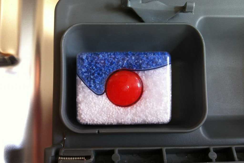 Не растворяется таблетка в посудомоечной машине Kraft
